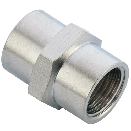 M10X1 Female Coupling Brass Pipe Fitting