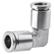 14 mm O.D Tube Quick Connect Union Elbow Stainless Steel Push in Fitting