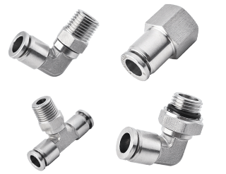Stainless Steel Push in Fittings, Stainless Steel Push to Connect Fittings