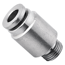 Hexagon Socket Head Male Connector, BSPP, G Thread Stainless Steel Push in Fitting