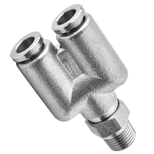 Male Y Swivel | Stainless Steel Push in Fitting | Stainless Steel Fitting | Stainless Steel Push to Connect Fitting