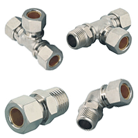 Nickel Plated Brass Tube Fittings