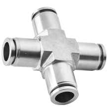 Union Cross | Stainless Steel Push in Fittings