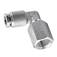 Female Elbow, BSPP, G Thread Stainless Steel Push in Fittings